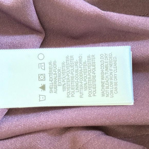 Dress the Population Satin Purple Midi Dress 
Size M - Picture 7 of 10